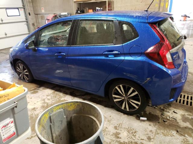 JHMGK5H70GS000150 - 2016 HONDA FIT EX BLUE photo 2