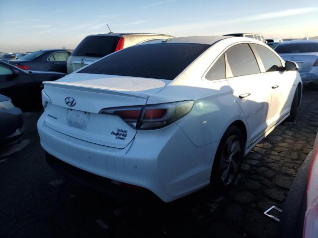 KMHE54L2XGA029758 - 2016 HYUNDAI SONATA PLU WHITE photo 3