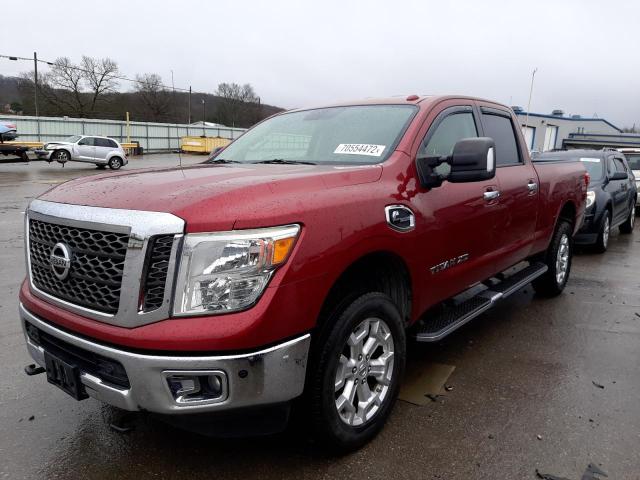 1N6BA1F23GN502533 - 2016 NISSAN TITAN XD S BURGUNDY photo 1