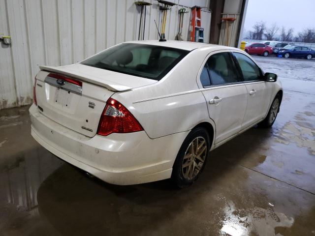 3FAHP0CG2CR168515 - 2012 FORD FUSION SEL WHITE photo 3