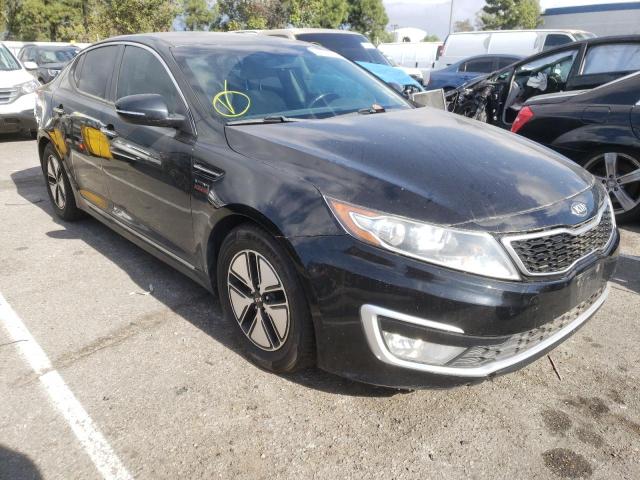 KNAGM4AD7C5031147 - 2012 KIA OPTIMA HYB BLACK photo 4