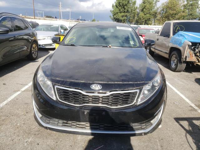 KNAGM4AD7C5031147 - 2012 KIA OPTIMA HYB BLACK photo 5