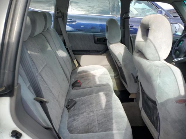 JF1SF65651H728753 - 2001 SUBARU FORESTER S WHITE photo 10