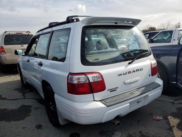 JF1SF65651H728753 - 2001 SUBARU FORESTER S WHITE photo 2