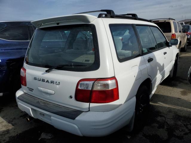 JF1SF65651H728753 - 2001 SUBARU FORESTER S WHITE photo 3