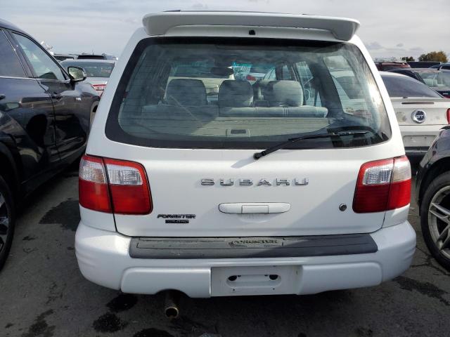 JF1SF65651H728753 - 2001 SUBARU FORESTER S WHITE photo 6