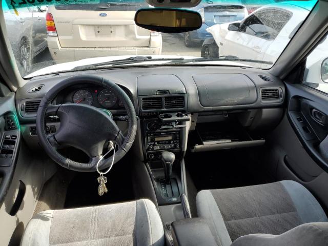 JF1SF65651H728753 - 2001 SUBARU FORESTER S WHITE photo 8