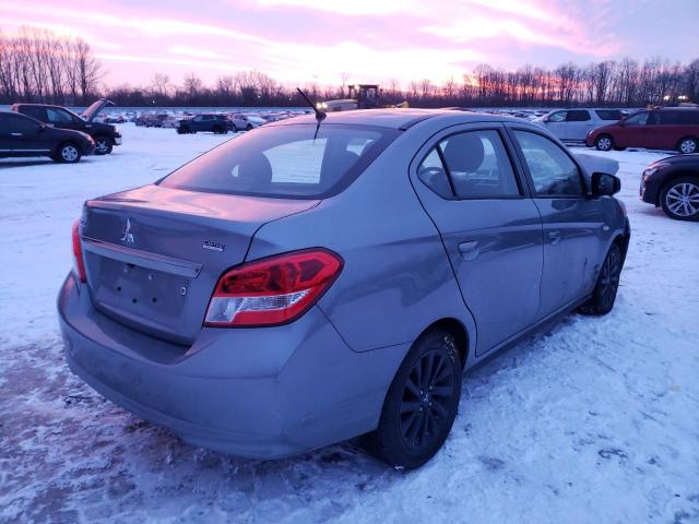 ML32F4FJ3LHF01636 - 2020 MITSUBISHI MIRAGE G4 GRAY photo 4