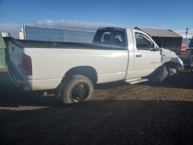 3D7KU26D93G739733 - 2003 DODGE RAM 2500 S WHITE photo 3