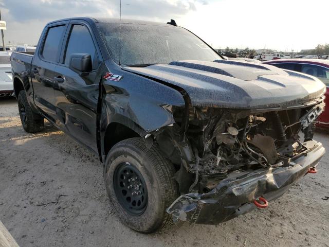 3GCPDCEDXNG572339 - 2022 CHEVROLET SILVERADO BLACK photo 4