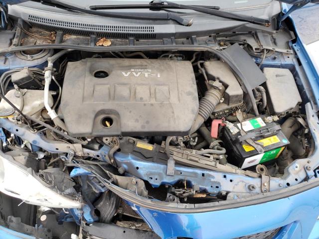 JTDBL40E099073509 - 2009 TOYOTA CAROLLA BLUE photo 7