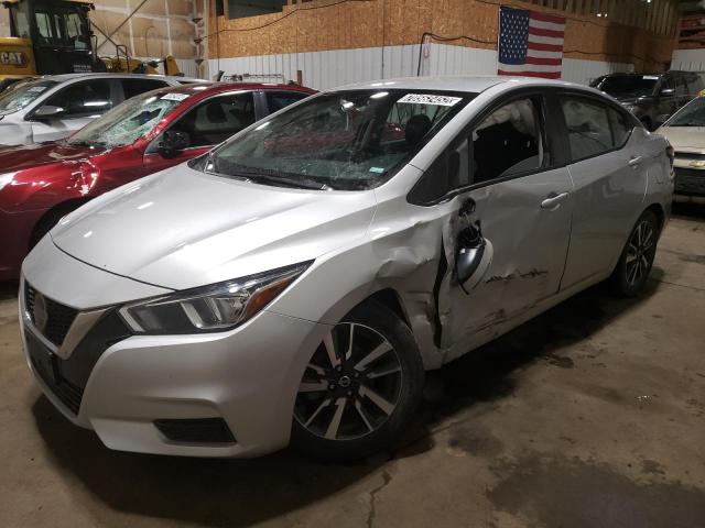 3N1CN8EV1ML878503 - 2021 NISSAN VERSA SV SILVER photo 1