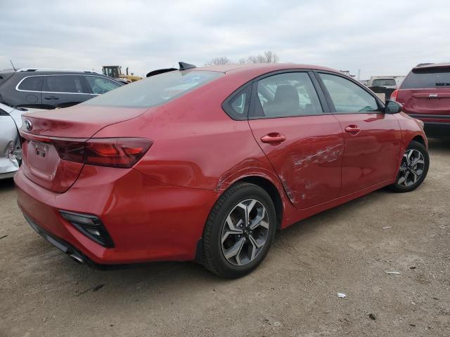 3KPF24AD3KE046008 - 2019 KIA FORTE FE RED photo 3