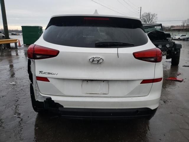 KM8J23A44KU919752 - 2019 HYUNDAI TUCSON SE WHITE photo 6