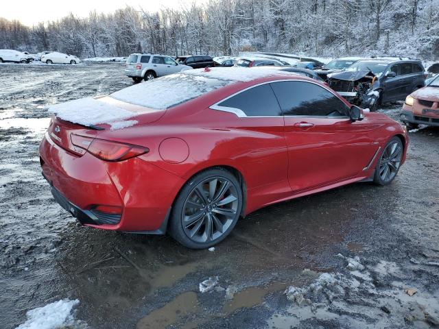 JN1FV7ELXJM630306 - 2018 INFINITI Q60 RED SP RED photo 3