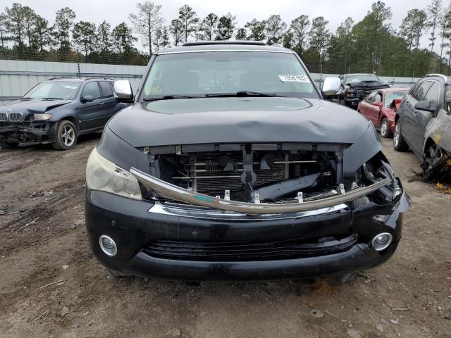 JN8AZ2NE5E9062477 - 2014 INFINITI QX80 BLACK photo 5