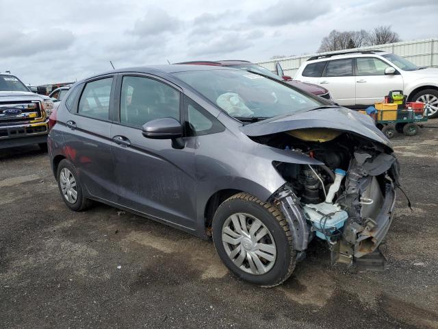 3HGGK5H50FM716085 - 2015 HONDA FIT LX GRAY photo 4