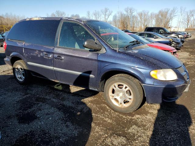 1D4GP45R44B552137 - 2004 DODGE CARAVAN SX BLUE photo 4