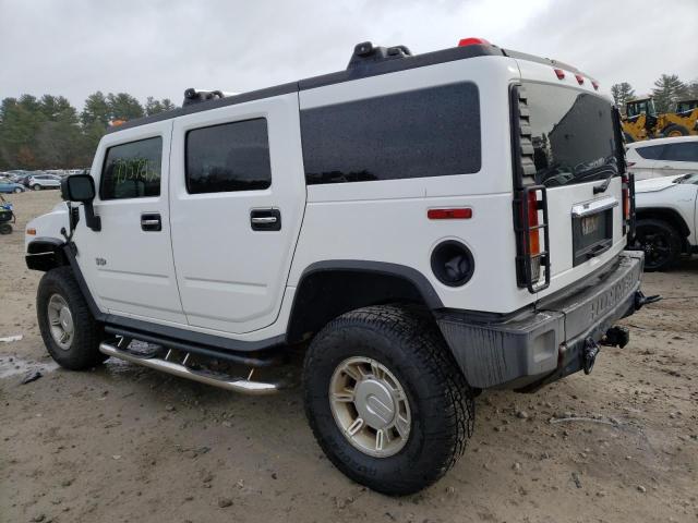 5GRGN23U04H112040 - 2004 HUMMER H2 WHITE photo 2