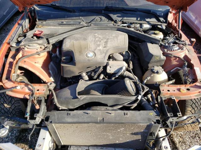 WBA1F5C54EVV99774 - 2014 BMW 228 I Orange photo 11