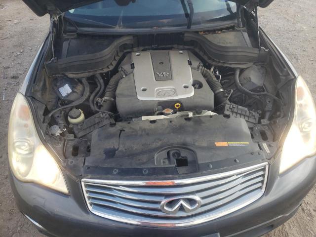 JNKAJ09E48M304886 - 2008 INFINITI EX35 BASE GRAY photo 11