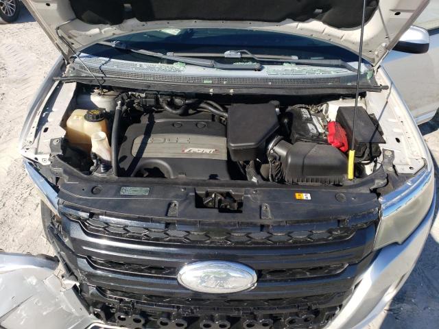 2FMDK3AK4BBB48534 - 2011 FORD EDGE SPORT SILVER photo 12