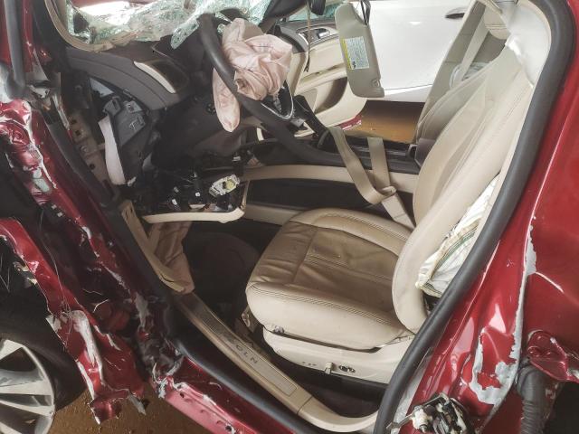 3LN6L5E93JR615547 - 2018 LINCOLN MKZ RESERV ბურგუნდია ფოტო 7