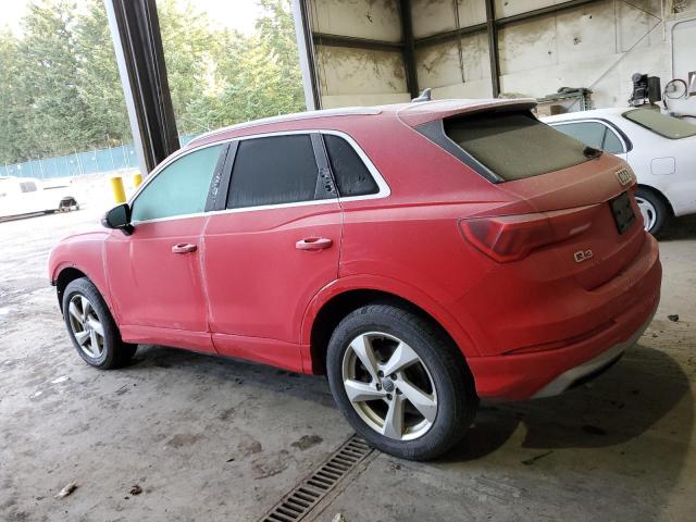 WA1AECF34L1032807 - 2020 AUDI Q3 PREMIUM RED photo 2