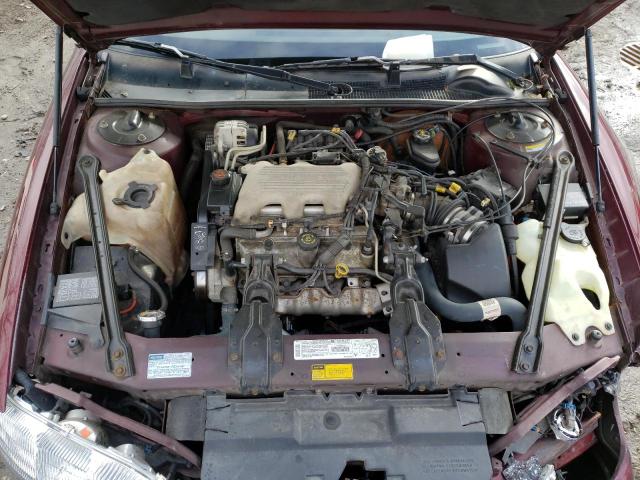 2G1WL52M3V9250482 - 1997 CHEVROLET LUMINA BAS ბურგუნდია ფოტო 11