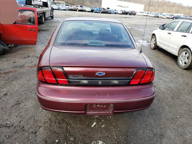 2G1WL52M3V9250482 - 1997 CHEVROLET LUMINA BAS ბურგუნდია ფოტო 6