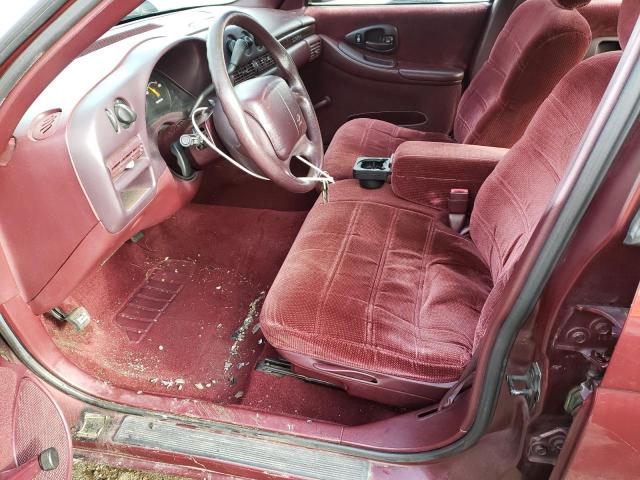 2G1WL52M3V9250482 - 1997 CHEVROLET LUMINA BAS ბურგუნდია ფოტო 7