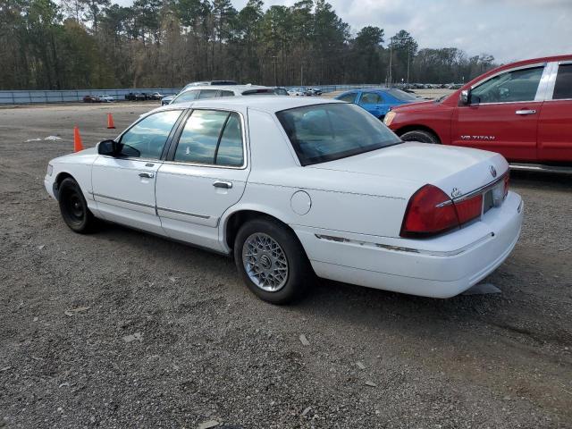 2MEFM74W2YX697415 - 2000 MERCURY GRAND MARQ WHITE photo 2