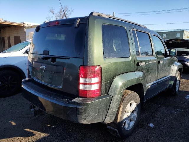 1J4PN2GKXBW502091 - 2011 JEEP LIBERTY GREEN photo 3