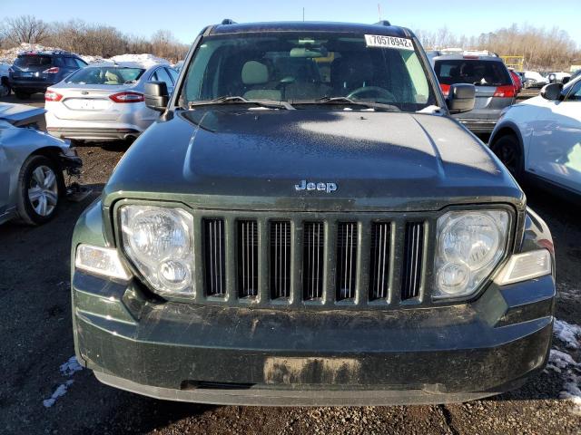 1J4PN2GKXBW502091 - 2011 JEEP LIBERTY GREEN photo 5