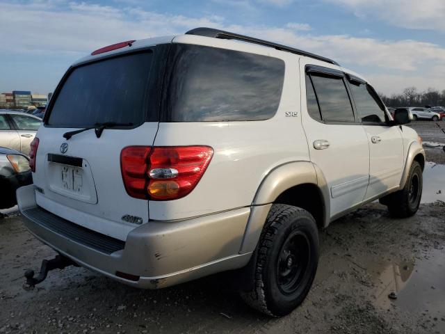 5TDBT44A42S115159 - 2002 TOYOTA SEQUOIA-V8 WHITE photo 3