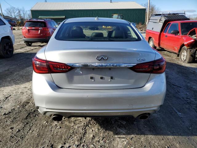 JN1EV7AP3LM206487 - 2020 INFINITI Q50 PURE SILVER photo 6