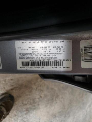 JM1BL1SF2A1331777 - 2010 MAZDA 3 I ვერცხლისფერი ფოტო 13