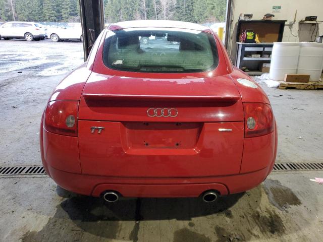 TRUWT28N831017419 - 2003 AUDI TT QUATTRO RED photo 6