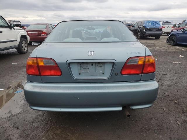 2HGEJ6611YH571527 - 2000 HONDA CIVIC BASE BLUE photo 6