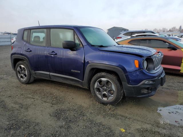 ZACCJAAT7GPD82654 - 2016 JEEP RENEGADE S Mavi foto 4