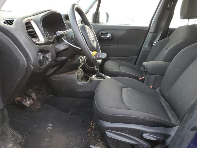 ZACCJAAT7GPD82654 - 2016 JEEP RENEGADE S Mavi foto 7
