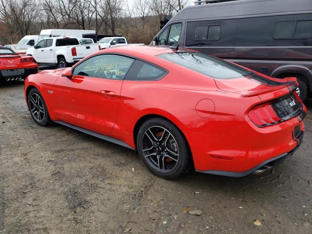 1FA6P8CFXM5123128 - 2021 FORD MUSTANG GT RED photo 2