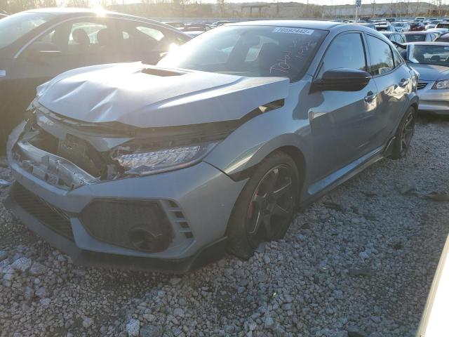 SHHFK8G78KU201444 - 2019 HONDA CIVIC TYPE GRAY photo 1