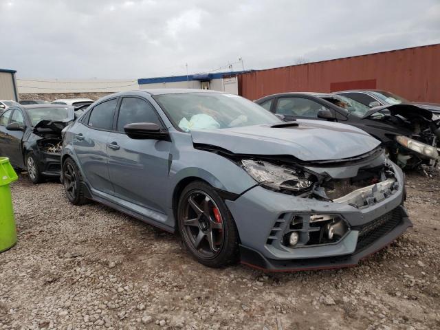 SHHFK8G78KU201444 - 2019 HONDA CIVIC TYPE GRAY photo 4