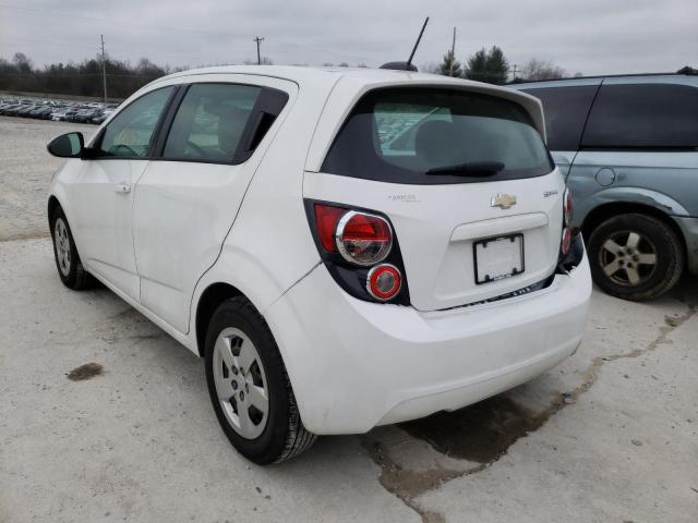 1G1JA6SH9G4170408 - 2016 CHEVROLET SONIC LS WHITE photo 3