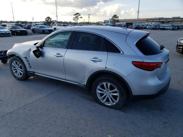 JN8CS1MU1EM450884 - 2014 INFINITI QX70 SILVER photo 2