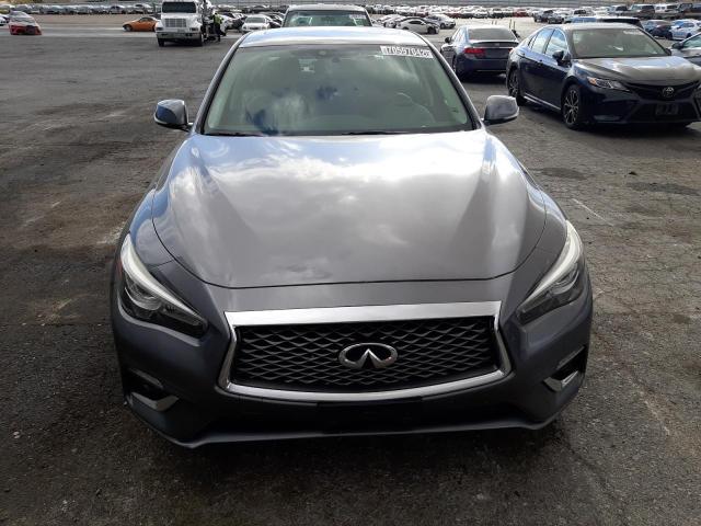 JN1EV7AR4JM610106 - 2018 INFINITI Q50 LUXE GRAY photo 5