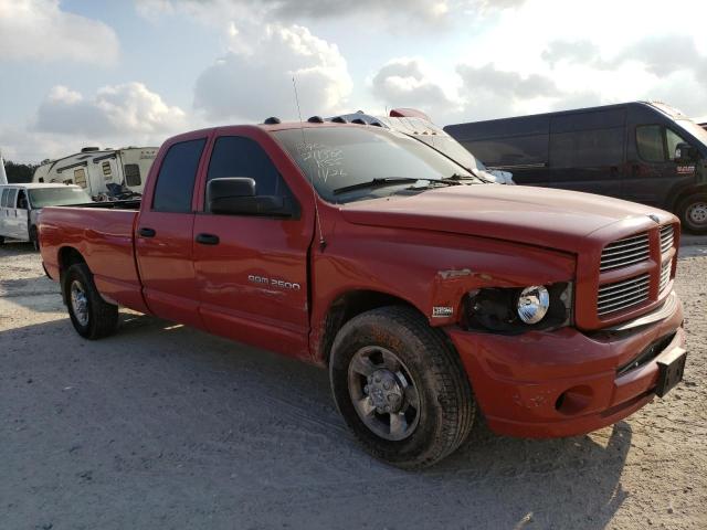 3D7KR28D95G859257 - 2005 DODGE RAM 2500 S RED photo 4