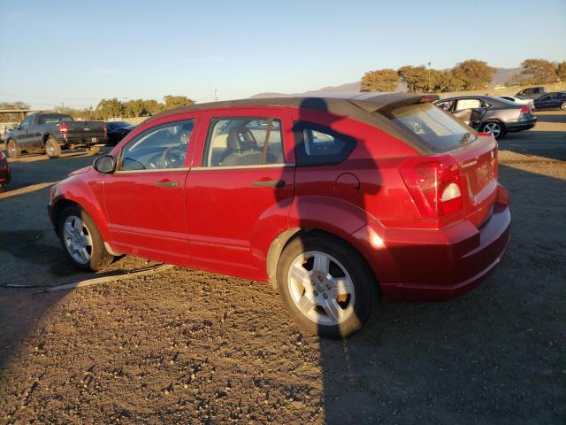 1B3HB48B08D776144 - 2008 DODGE CALIBER SX RED photo 2