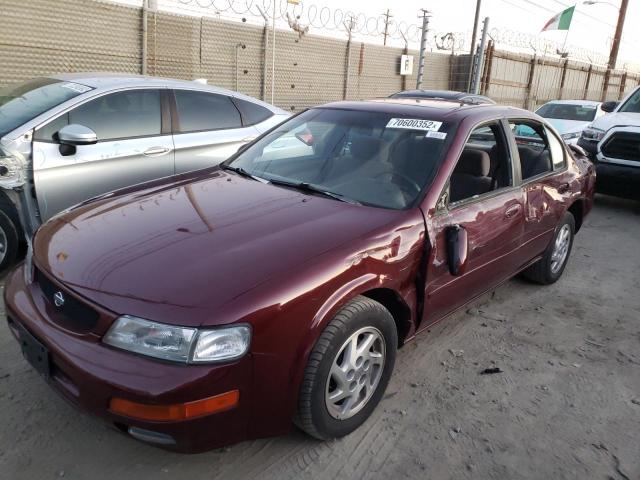 JN1CA21D4TM413501 - 1996 NISSAN MAXIMA GLE BURGUNDY photo 1